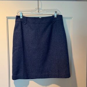 Talbots Dark Blue Pencil Skirt